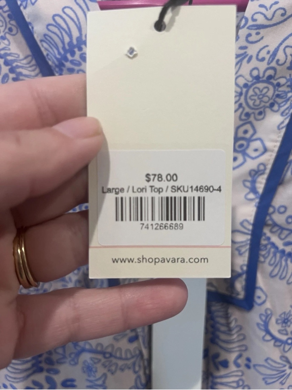NWT Pinch Top Size Large - Picture 4 of 11